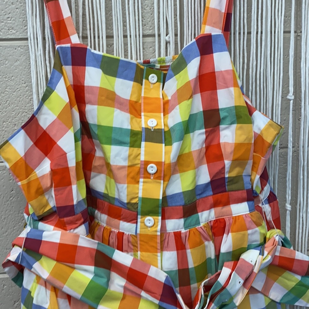 NWT Christopher John Rogers x Target Plaid Dress ⭐️⭐️⭐️ - Picture 7 of 13